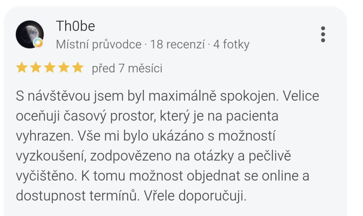 Google recenze pacienta 7